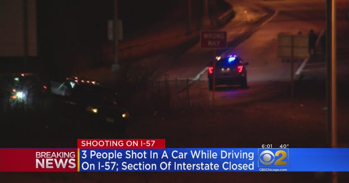 3 Shot During Rush Hour On I57 In Calumet Park CBS Chicago