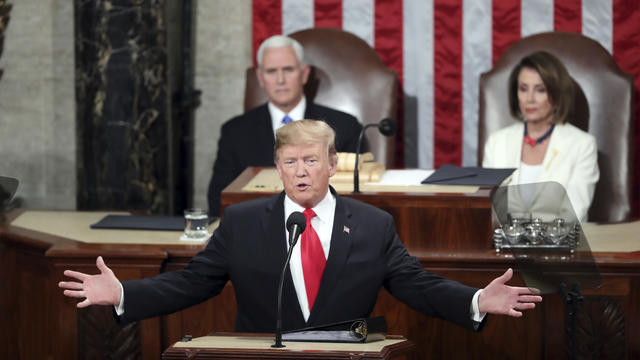 U.S. President Trump delivers his State of the Union address in Washington 