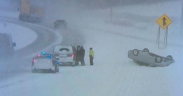 Powerful storm creating deadly conditions across Midwest - CBS News
