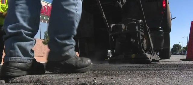 Los Angeles potholes 