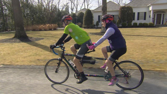 A bicycle built for two One couple s secret to making a marriage go the distance CBS News