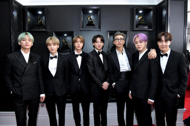 BTS — 61st Annual Grammy Awards — Red Carpet 