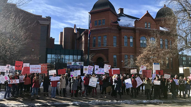 Denver Teachers Strike School Protest 