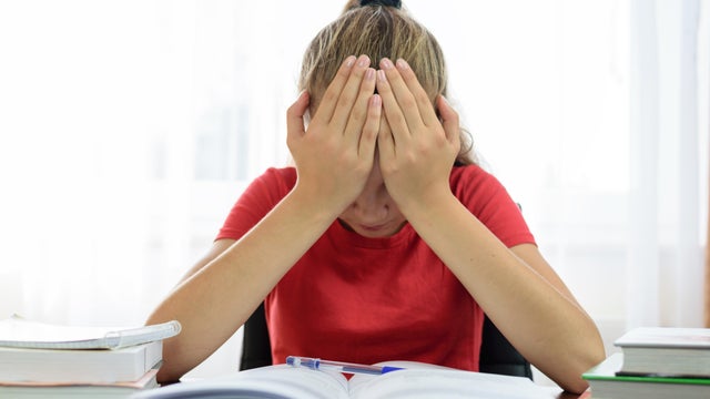 Student has problems at school 