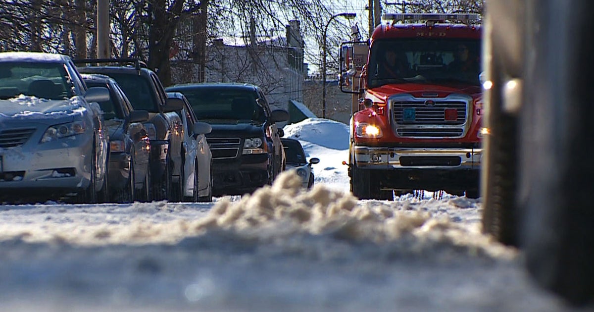 First Responders Urge Residents To Comply With Snow Emergencies CBS