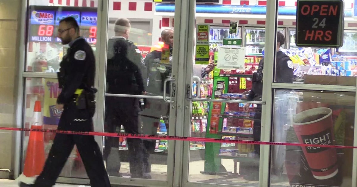 Clerk Slashed In BP Gas Station Robbery In River North - CBS Chicago