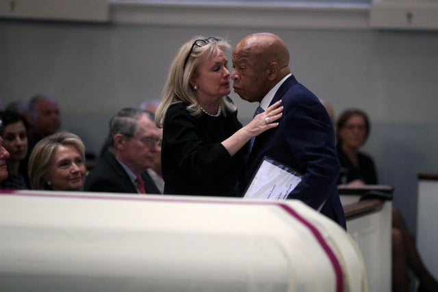 Funeral service for former U.S. Rep. John Dingell in Washington 