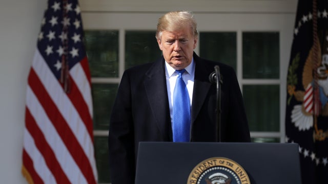 President Trump Discusses National Security And The Southern Border 