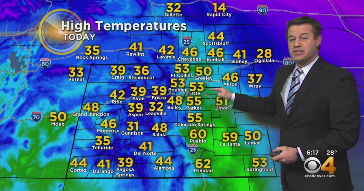 Denver Weekend Weather: Frigid Temperatures Set To Return - CBS Colorado