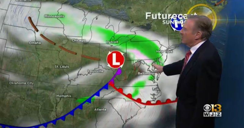Maryland Weather: Chance For Snow, Sleet This Weekend - CBS Baltimore