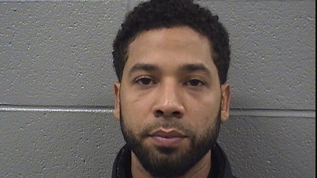 Jussie Smollett Booking Photo 