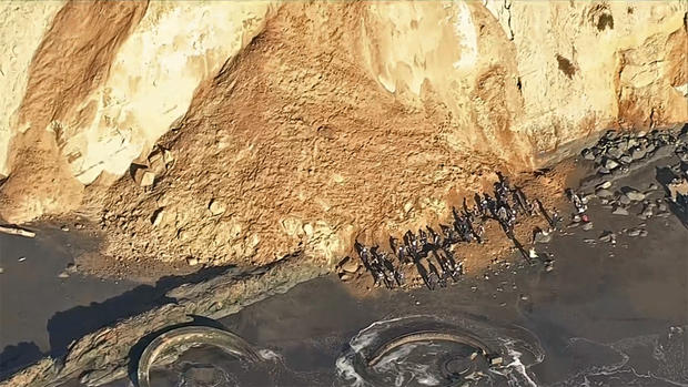 Fort Funston Cliff Collapse 
