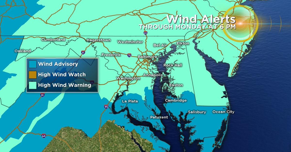 Maryland Weather Wind Advisory In Effect CBS Baltimore