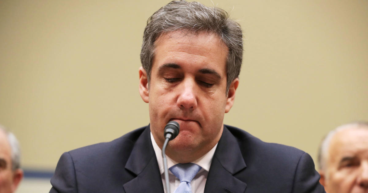 Michael Cohen reporting to prison Monday - CBS News