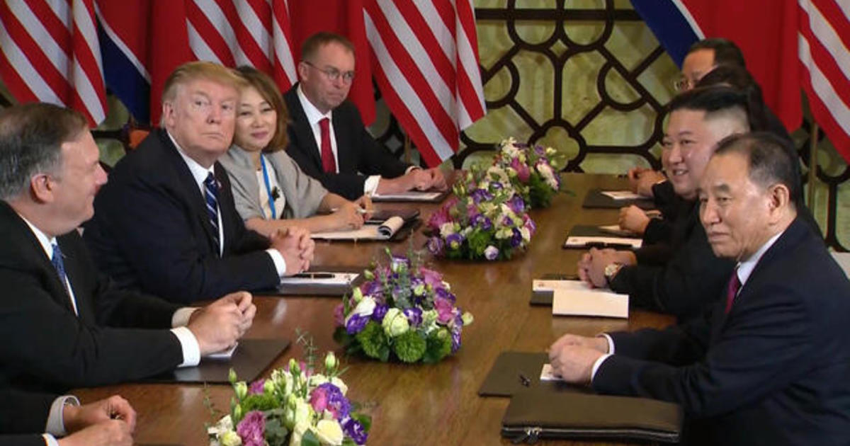 Trump Kim Jong Un Summit Ends Abruptly With No Deal Cbs News 