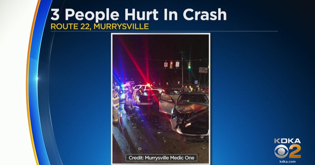 3 Hurt In HeadOn Crash In Murrysville CBS Pittsburgh