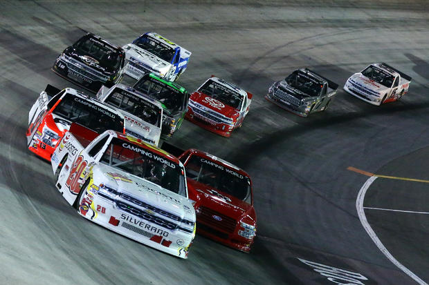 Tanner Thorson at NASCAR Camping World Truck Series UHOH 200 