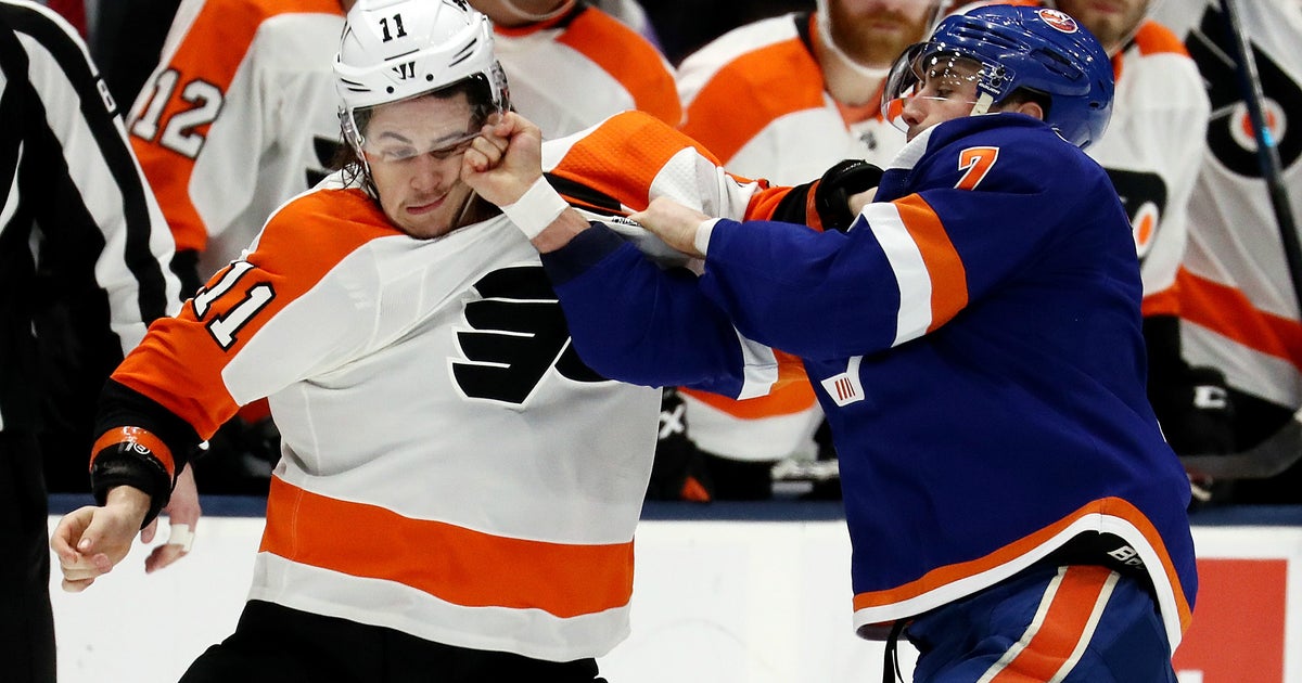 Bailey Powers Islanders Past Flyers 4-2 - CBS New York