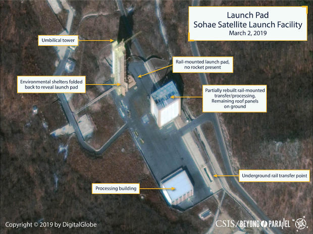 Commercial satellite image shows North Korea's Sohae Satellite Launching Station 