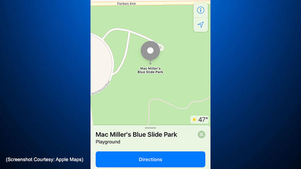 mac miller's blue slide park apple 