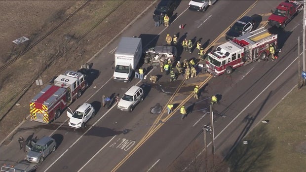 Multi-Vehicle Crash On Bethlehem Pike In Hatfield 