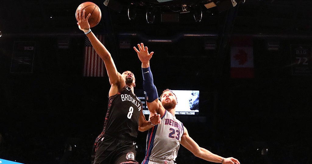 Nets Rout Pistons 10375, Jump To 6Seed In The East CBS New York