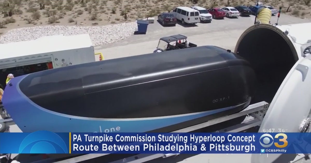 Philadelphia-To-Pittsburgh Hyperloop Step Closer To Reality - CBS ...
