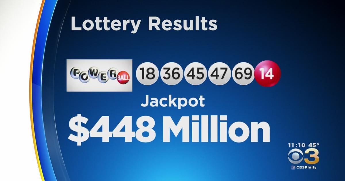 Winning Numbers For Wednesday Night's 448 Million Powerball Jackpot