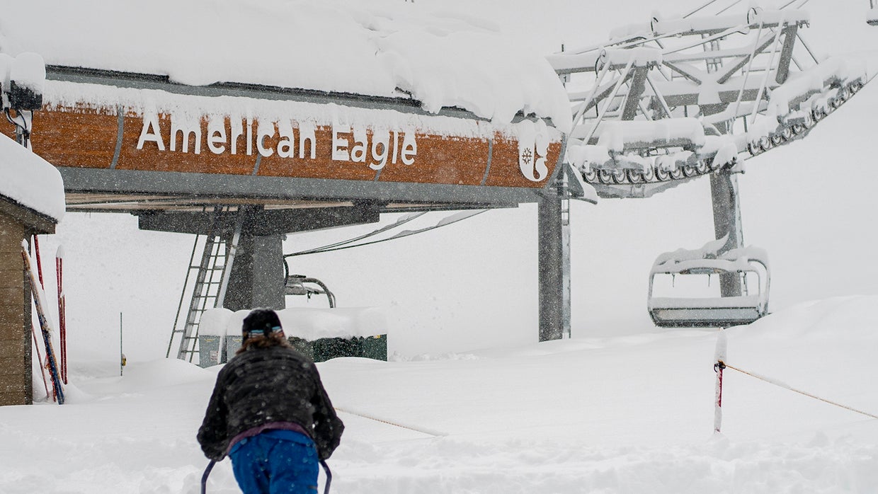 Copper Mountain Shatters March Snowfall Record CBS Colorado