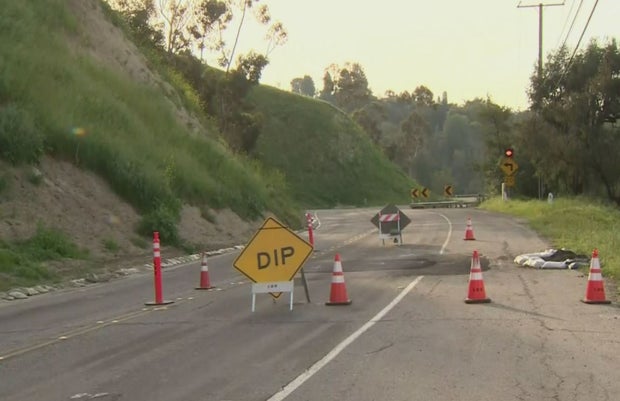 hacienda heights road closure 