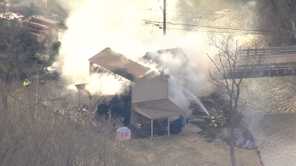 Firefighters Battle Intense Fire, Exploding Ammo In Collier Township