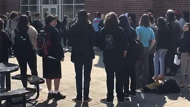 North Andover High School Protest 