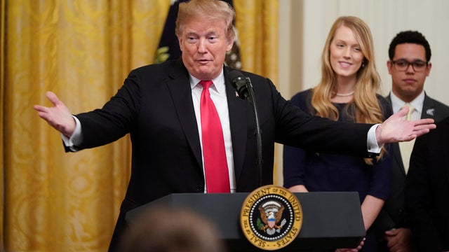 Donald Trump executive order signing ceremony 