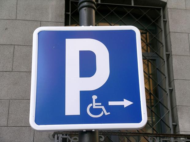 Traffic signals Handicapped parking 