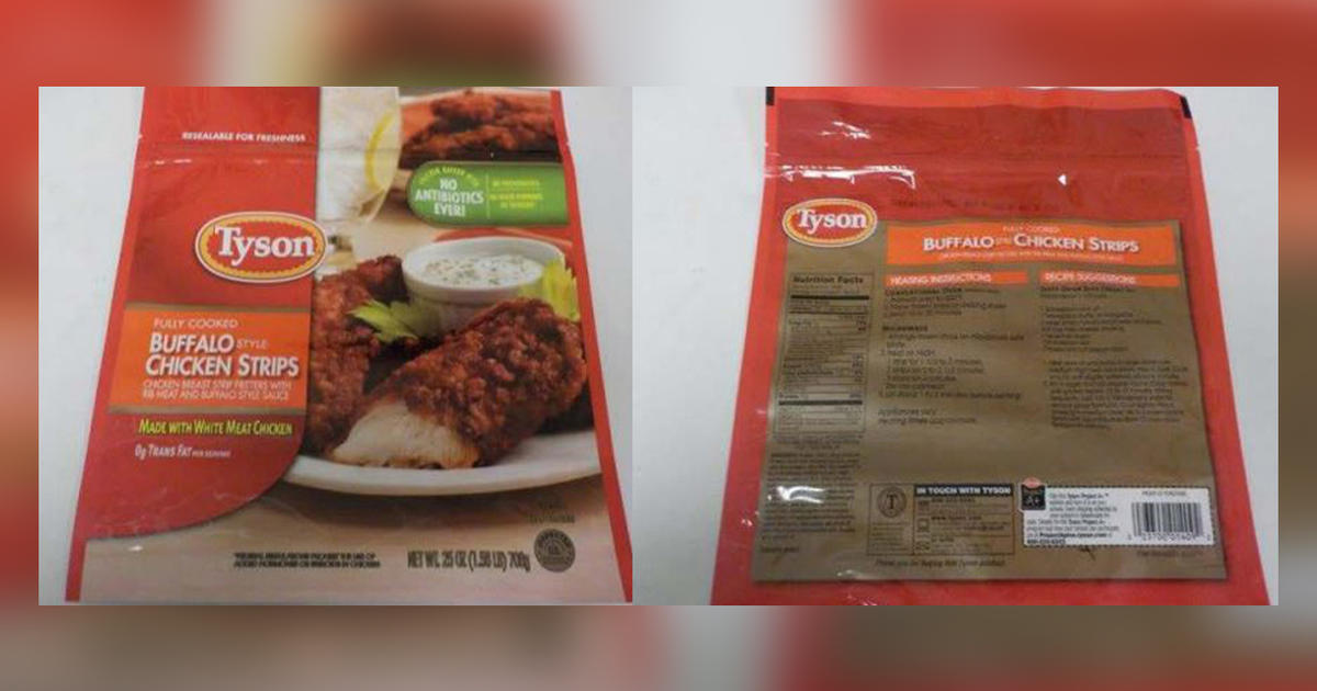 Recall Alert Tyson Chicken Strips Recall Expands To Nearly 12,000,000