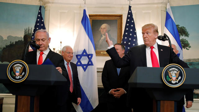 Donald Trump & Israel Prime Minister Netanyahu 