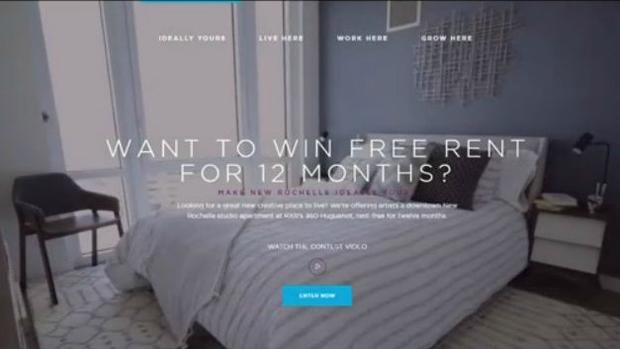 New Rochelle rent free contest 