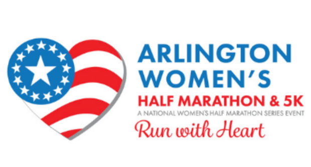 Arlington Women's Half Marathon logo 