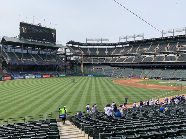 Section 115 at Coors Field 