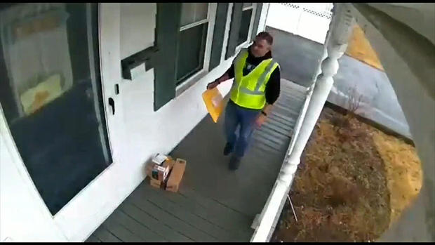 Fake delivery driver 