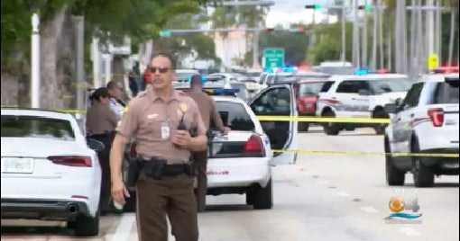 Miami-Dade Police Officer Shot, Suspect Dead - CBS Miami