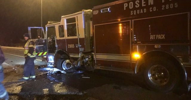 Second Fire Engine Struck On I-57 In 2 Weeks - CBS Chicago