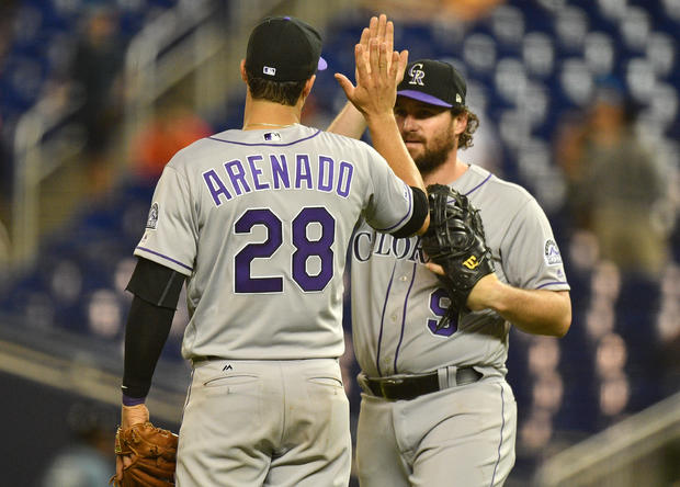 Colorado Rockies v Miami Marlins 