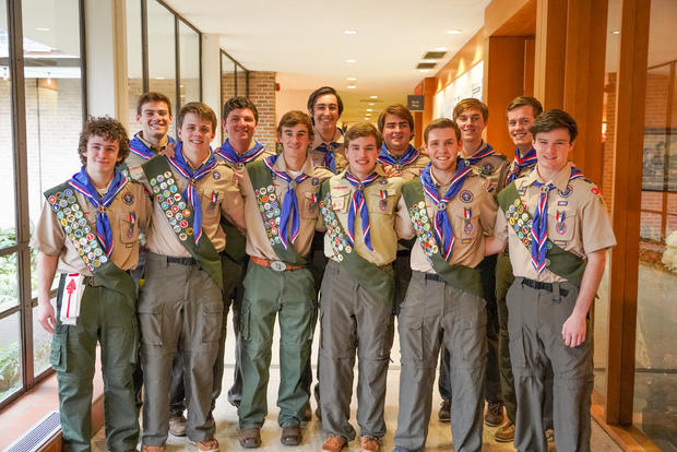 Eagle Scouts from ESD 