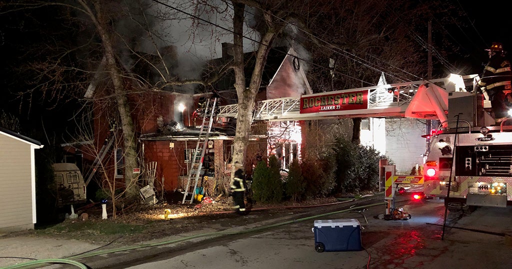 Fire Sends Emergency Crews To Home In Rochester CBS Pittsburgh