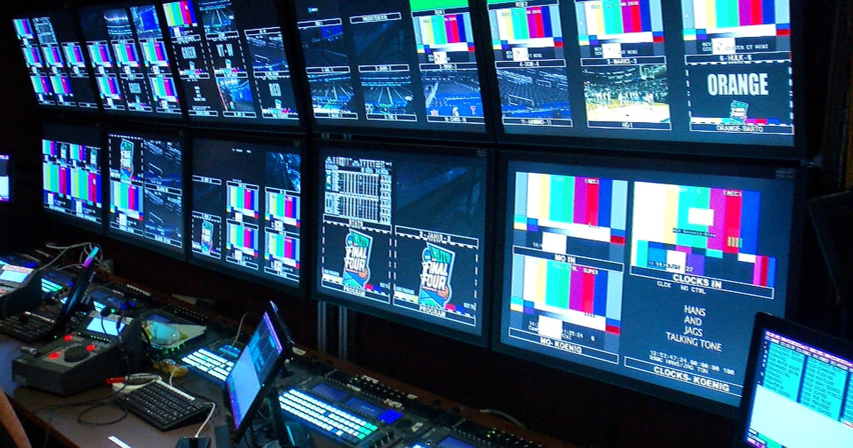 Behind-The-Scenes With CBS At The Final Four - CBS Minnesota