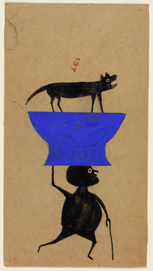 bill-traylor-gallery-man-carrying-dog-on-object.jpg 