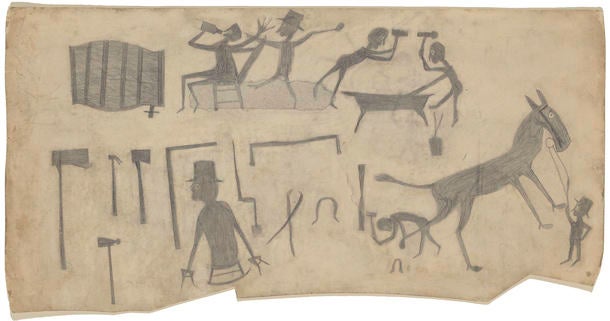 BILL TRAYLOR 作品集 　ビル・トレイラー　アメリカンフォークアート 値下げ！BILL TRAYLOR 作品集 ビル・トレイラー フォークアート