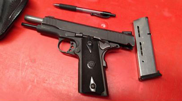Gun Found At Newark Airport 