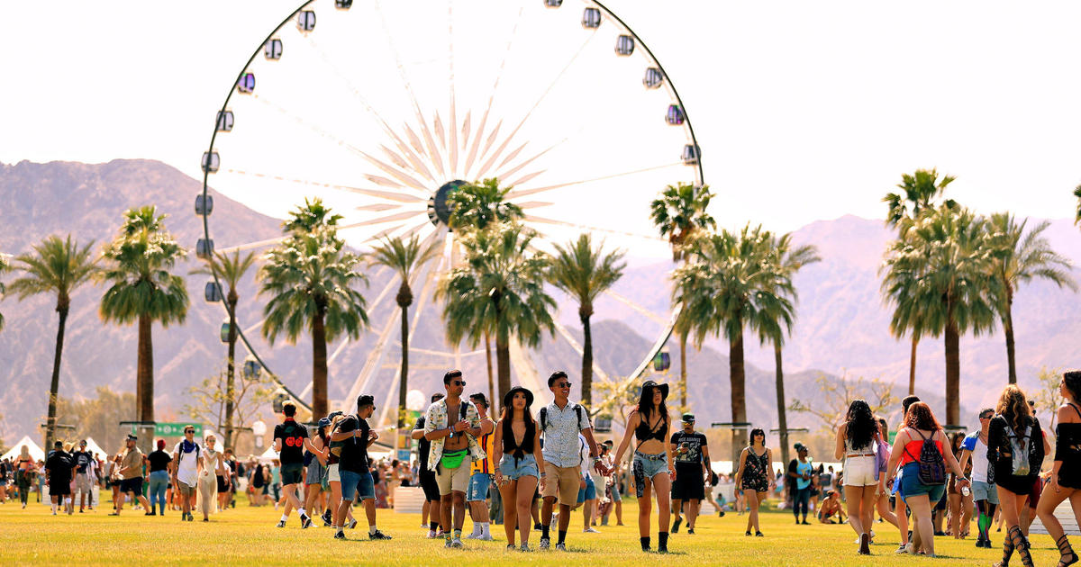 Coachella worker dies after falling at festival site CBS News